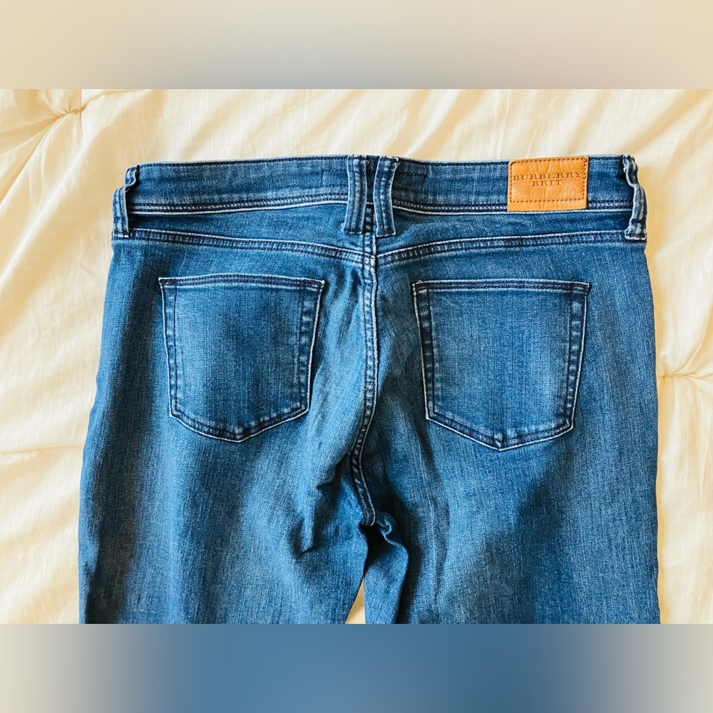 Burberry Brit Low Rise Denim Jeans